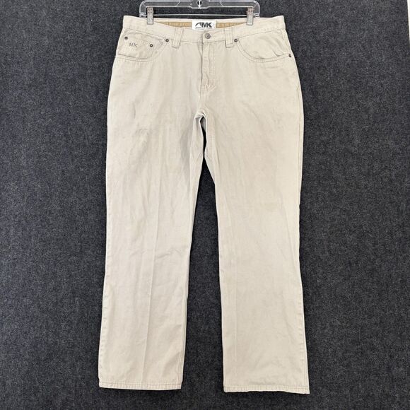Mountain Khakis Pants Mens 38x32 Khaki Cotton Canvas Chino Workwear 5-Pocket - Picture 1 of 14